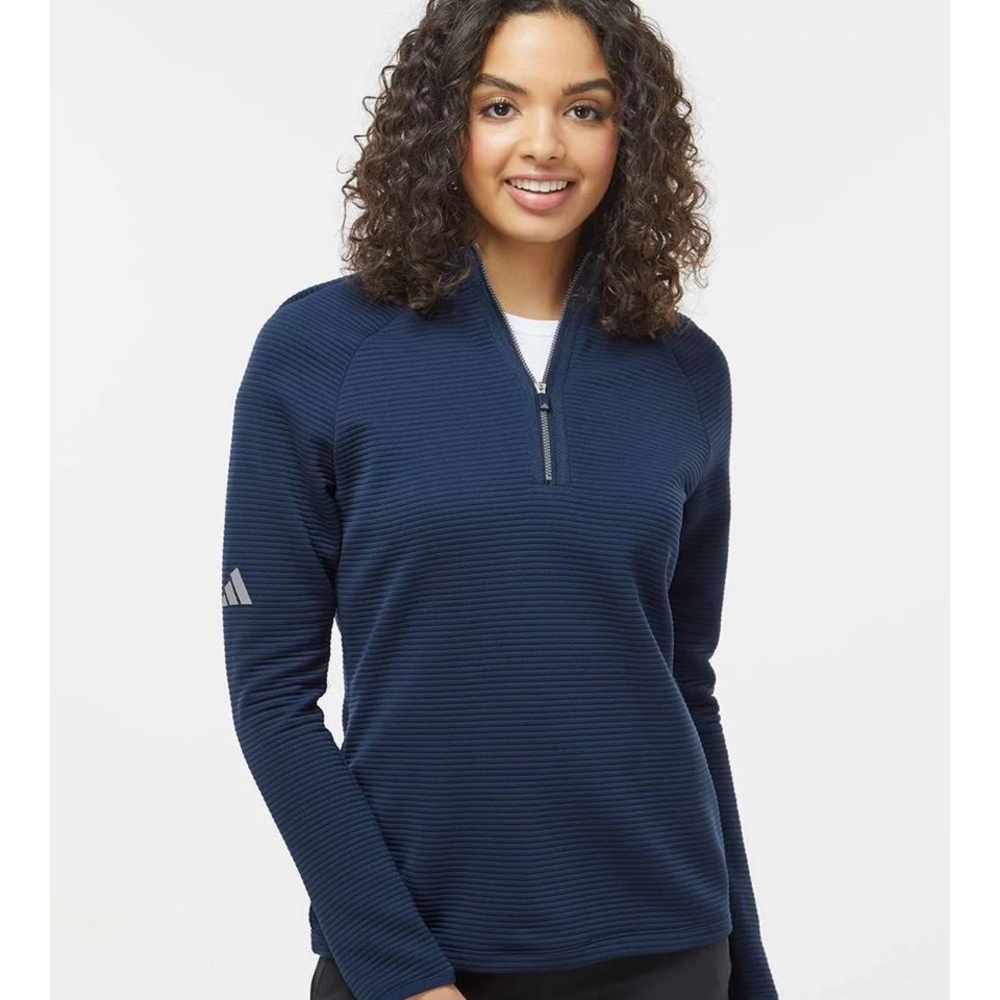Adidas Dark Blue Women’s Climalite Quarter-Zip